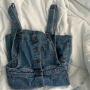 Jean Dress Overalls